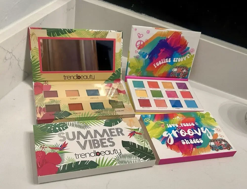Makeup Bundle Lot of 2 – Eyeshadow Palettes Trend Beauty/Italia Deluxe New